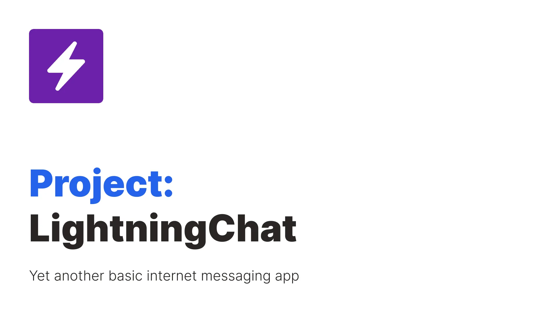 LightningChat Thumbnail